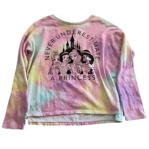 Disney Princess Pastel Tie-Dye sweater